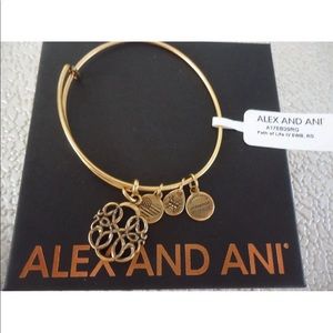 ALEX AND ANI Path of Life Rafaelian Gold Bracelet
